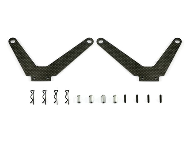 SER-600951 Battery Mount Plate Carbon Set SRX8E
