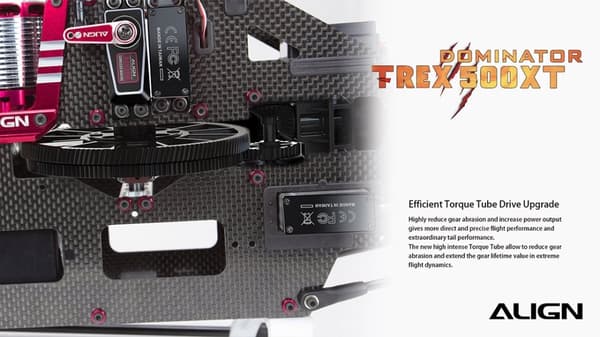 Align T-Rex 500XT Dominator TOP Combo