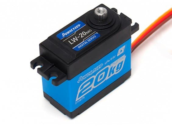 Power HD LW-20MG Vandtæt Servo 20 kg / 0.16 s
