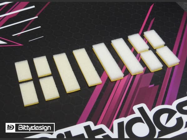 Bittydesign Touring Car Body Front Foams Kit