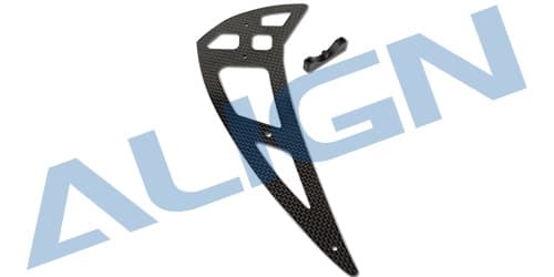 H55T006XXT 550X Carbon Fiber Vertical Stabilizer