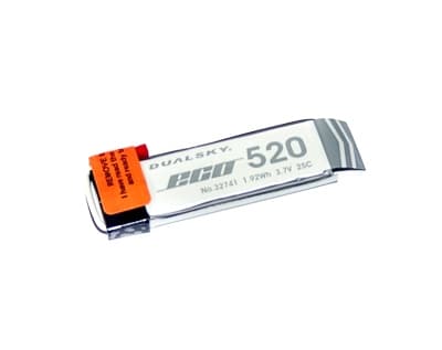 1s   520mAh - 25C - Dualsky XPower ECO-S - JST