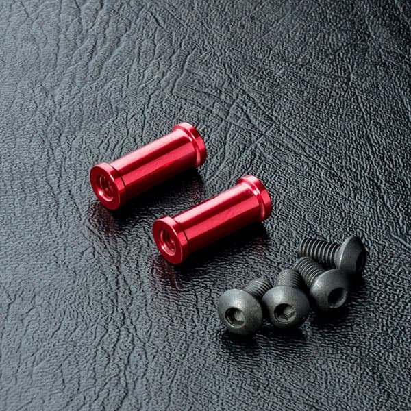 MST-210561R Alum. post M3X13 (red) (2)