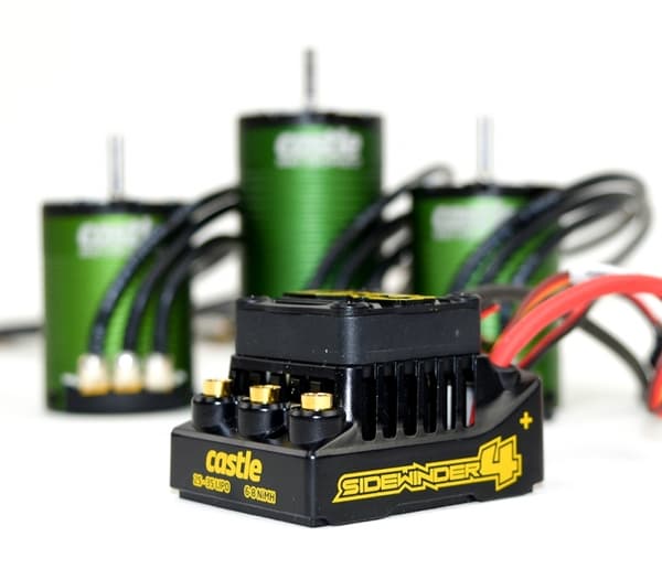 CC Sidewinder 4 m. 4600kv motor - vattentät