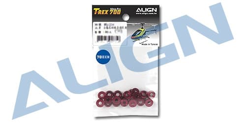 H7NZ001XRT M3 Special Washer-Red