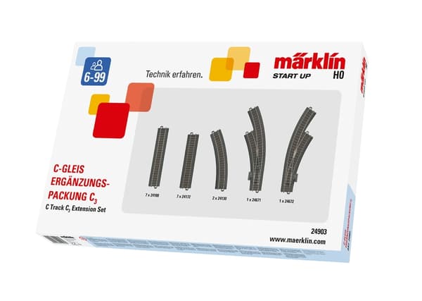 Märklin 24903 Rälssats C3