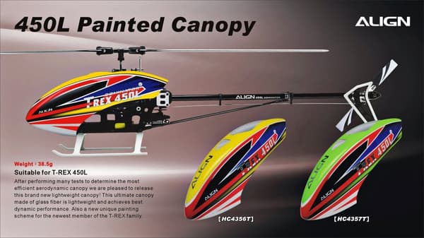 HC4356T 450L Dominator Painted Canopy