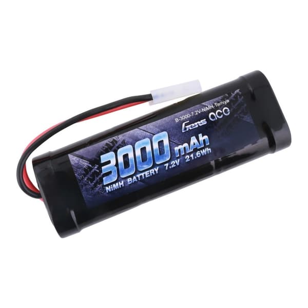 7.2V 3000mAh - Gens Ace - NiMh - Tamiya