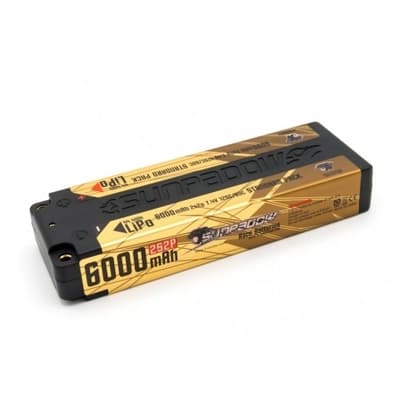 2s 6000mAh - 60C - Sunpadow HC Li-Po