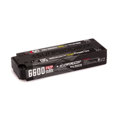 2s 6600mAh - 60C - Sunpadow HC Li-Po