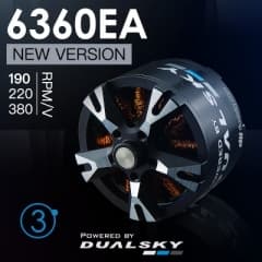 Dualsky X-Motor 6360EA 220KV 635gram