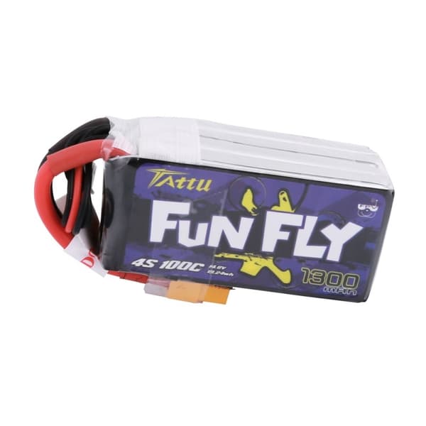 4s 1300mAh -100C - Gens Ace FunFly XT60