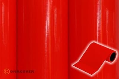 Oracover Oratrim 9.5x200cm - Fluor. Red