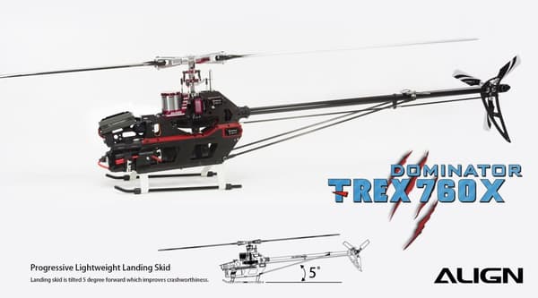Align T-Rex 760X Dominator Top Combo