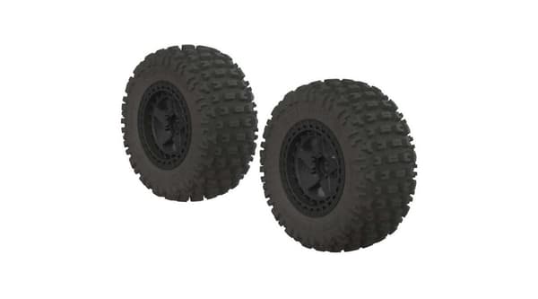 AR550042 dBooots Fortress SC Dæk sæt Limt Sort