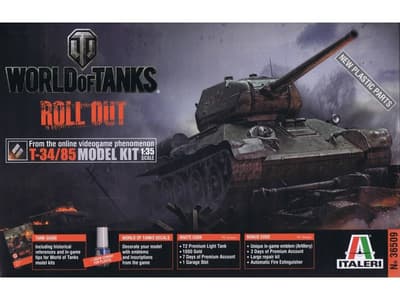 ITALERI 1:35 - Tankens verden - T-34/85 Limited