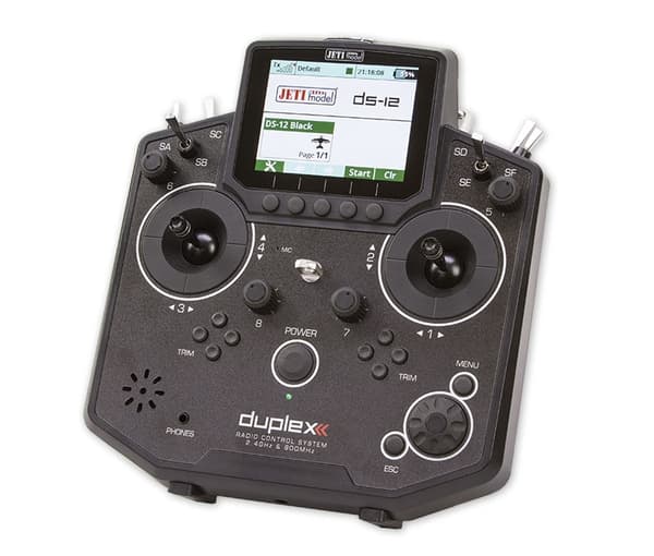 Jeti Duplex DS-12 Multimode Transmitter Sort
