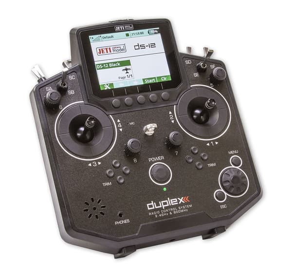 Jeti Duplex DS-12 Multimode Transmitter Sort