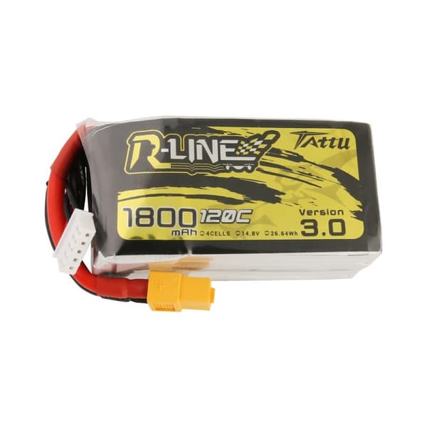 4s  1800mAh -120C- Gens Ace Tattu R-line 3.0 XT60