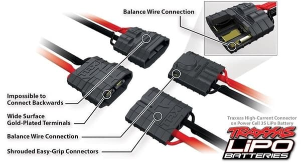 3s  1400mAh - 25C - Traxxas iD Li-Po