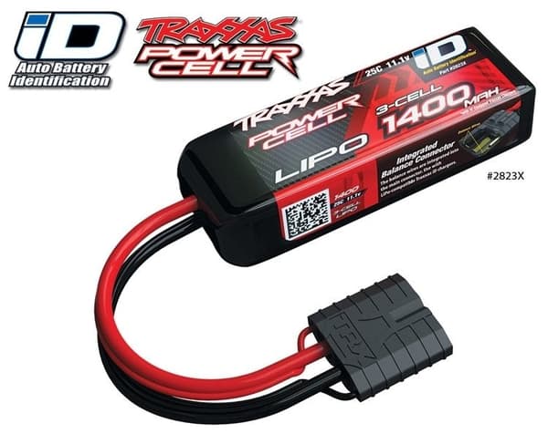 3s  1400mAh - 25C - Traxxas iD Li-Po