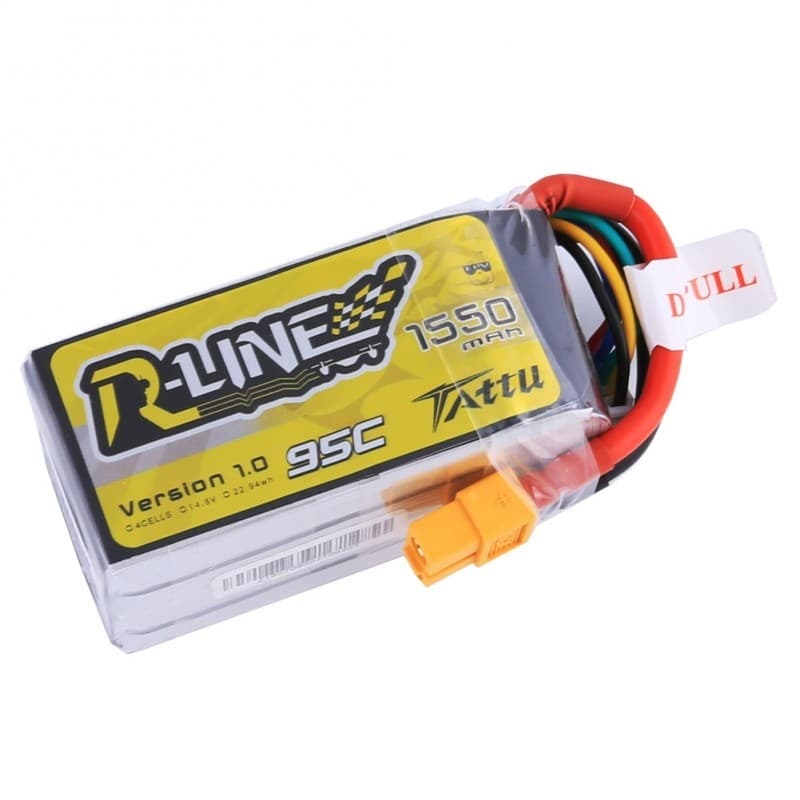 4s 1550mAh - 95C - Gens Ace Tattu R-Line XT60
