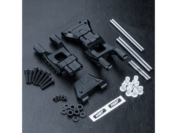 MST-210616BK MB Alum. Rear lower arm set (black)