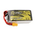Miniatyrbild 1 av 3: 4s  2000mAh -120C- Gens Ace Tattu R-line 3.0 XT60