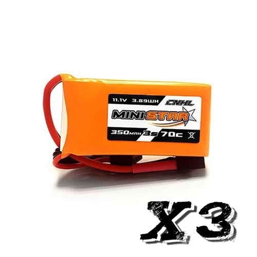 3s   350mAh - 70C - CNHL Ministar XT30 3stk