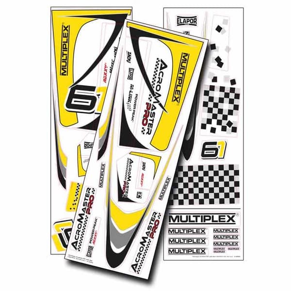 MPX-1-01012 Decal Sheet FunCub Acromaster Pro