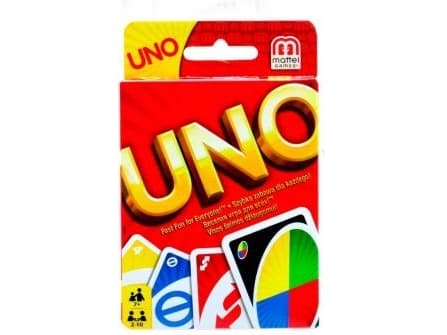 Games Uno, Korttipeli, Eroon korteista -peli, 7 vuosi/vuosia