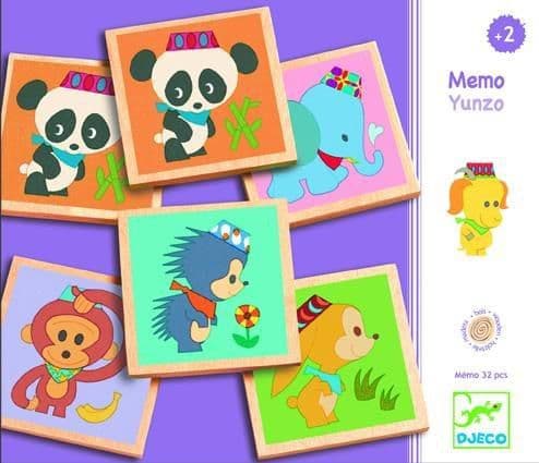 Djeco Wooden memo game - Yunzo - 143502