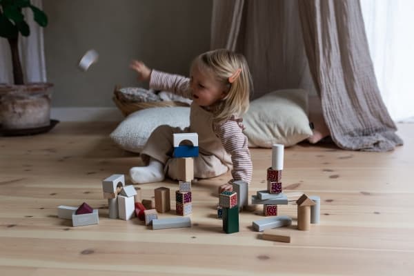 Micki 40 Byggklossar, Senses