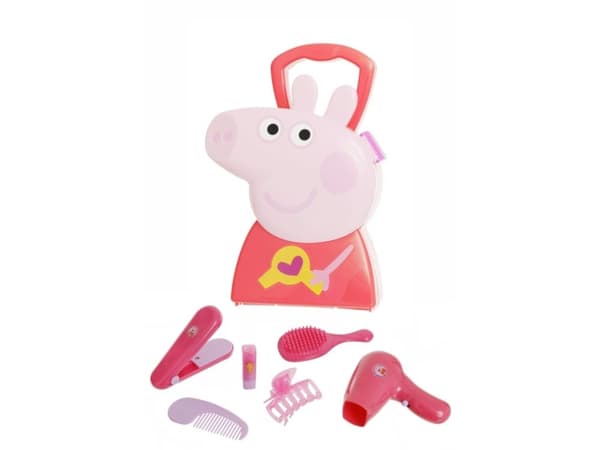 HTI Peppa Pig Frisørkoffert med tilbehør