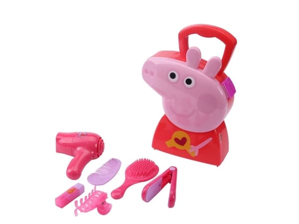 HTI Peppa Pig Frisørkoffert med tilbehør