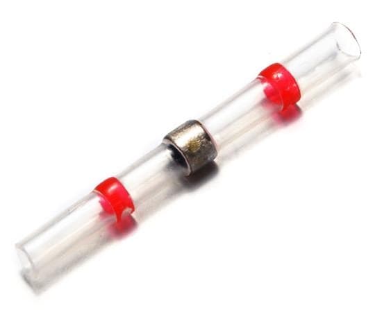 Fuse Löd- och krympkoppling - 3.0mm - Röd
