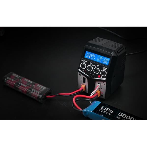 SkyRC T100 AC dual computer oplader 2x50W