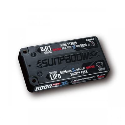 1s 8000mAh - 50C - Sunpadow Phantom II Shorty HV