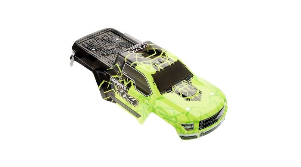 AR402253 Body Painted/Decal Green Granite 4x4Mega