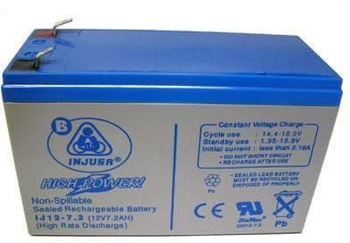 Laddningsbart batteri 12V 7,2AH