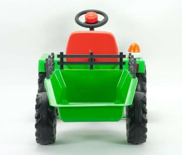 Traktor med släp elbil 6V