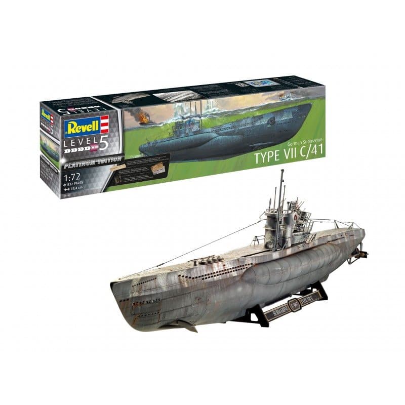 REVELL Tysk Ubåt typ VII C/41 05163
