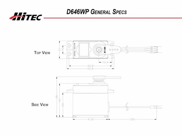 Hitec D-646WP HV WaterProof 11.6kg/0.16sek