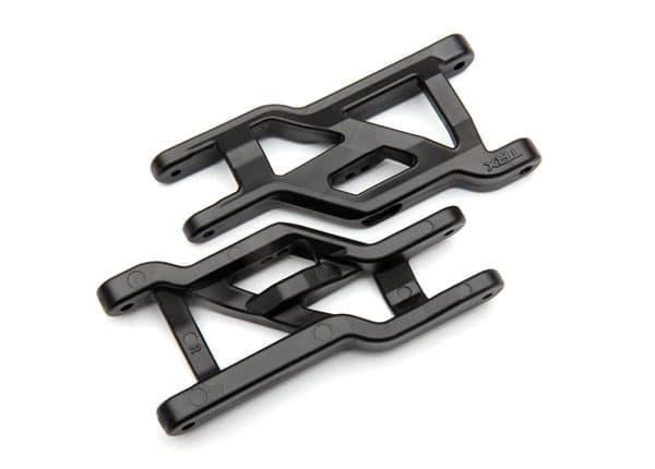 TRX-3631X Suspension Arms Front HD Black (2)