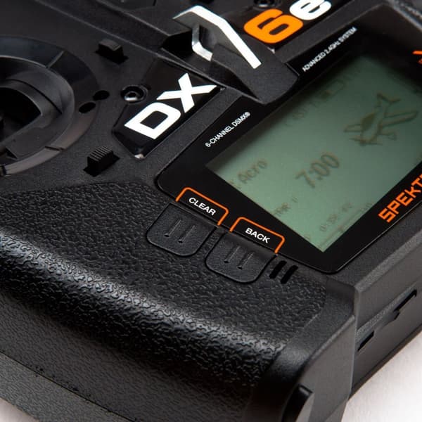Spektrum DX6e DSMX u/Mottaker