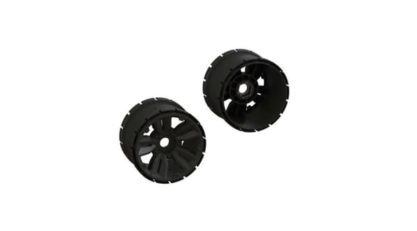 ARA510122 Mt Wheel 4.9" 24mm Hex (1 Pair)