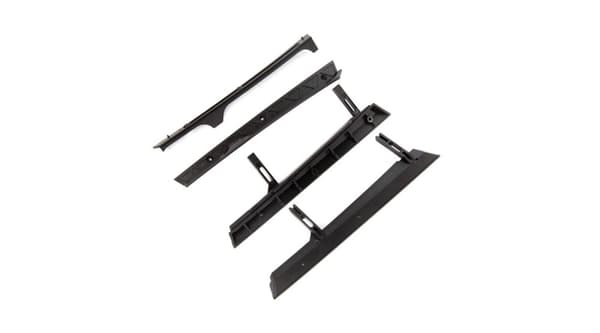 AXI230019 CRC Rock Rails JLU Wrangler :SCX10III