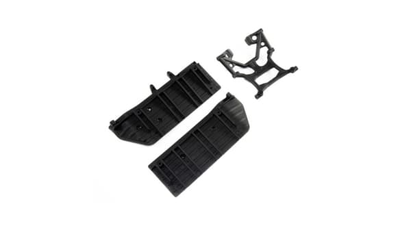 AXI231014 Side Plates & Chassis Brace: SCX10III