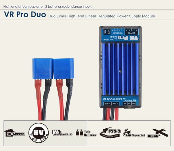 Dualsky VR Pro Duo 0-15A Linear Regulator