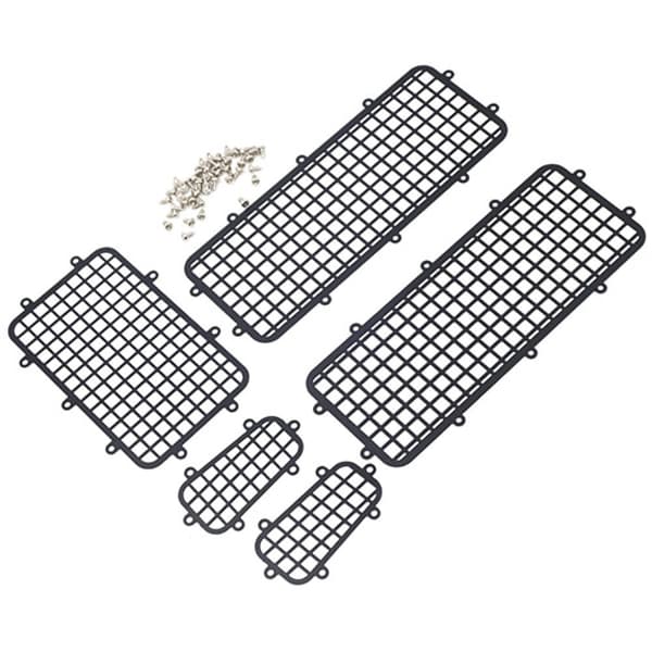 Yeah Racing Window Guard Set for TRX-4 Black